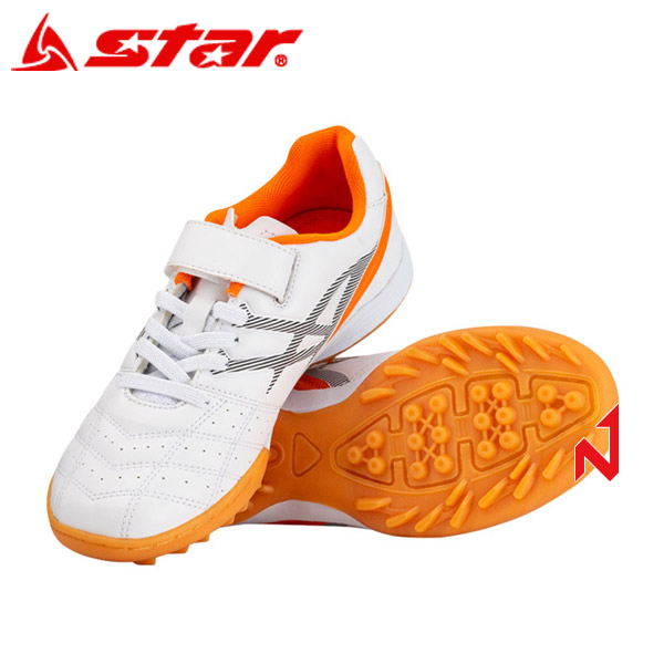 스타 풋살화 토네이도 FS6000J-01 화이트 아동용