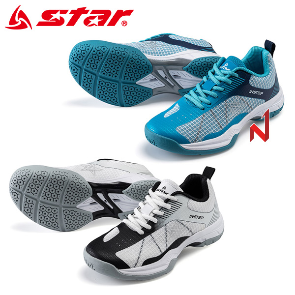 스타 실내경기화 뉴인스텝 WS120(WH.BK)/WS121(CN.BL) 2색상