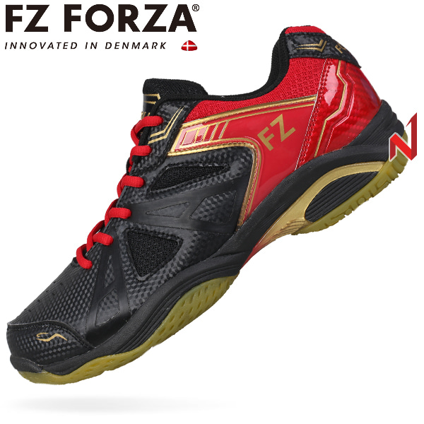 ★온라인 창고대방출★FZ 포르자 배드민턴화  익스트리믈리  302611-96 블랙 공용