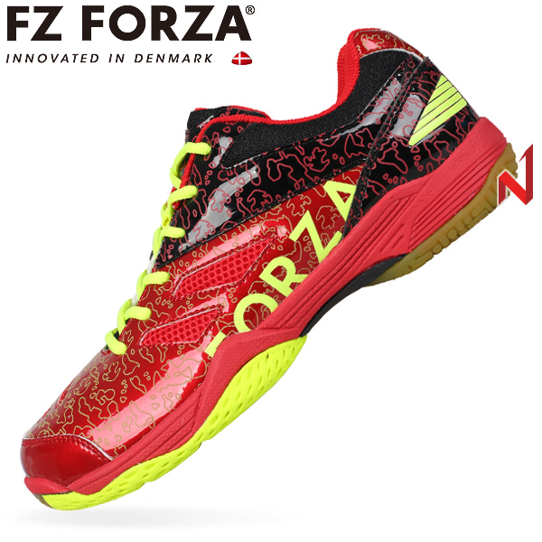 ★온라인 창고대방출★포르자 배드민턴화 코트 플라이어 302610-0455 RD 공용