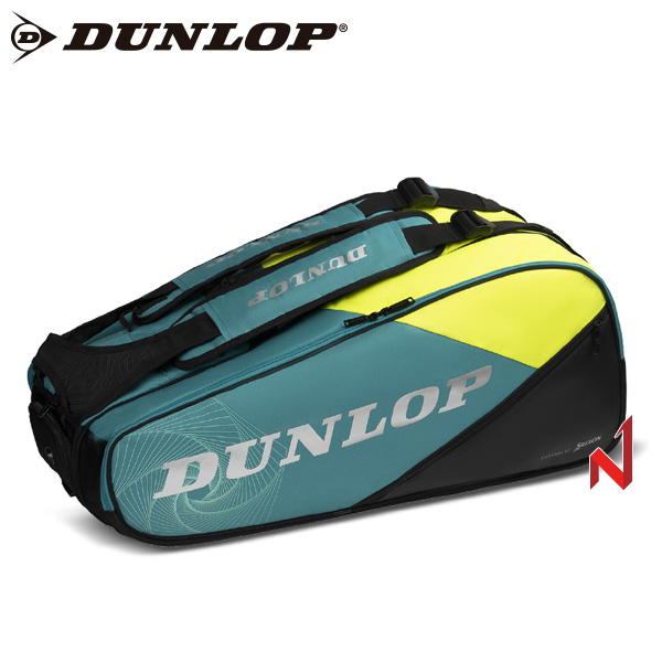 2025던롭 가방 2단 SX 퍼포먼스 8RKT 라켓백 10364023 TEAL/BK/YL