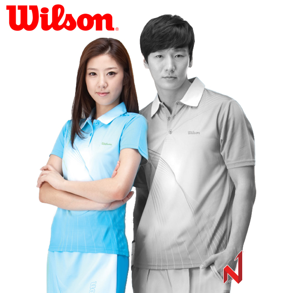 ◆온라인 창고대방출◆윌슨 폴로 반팔티 W1-001 블루 여성