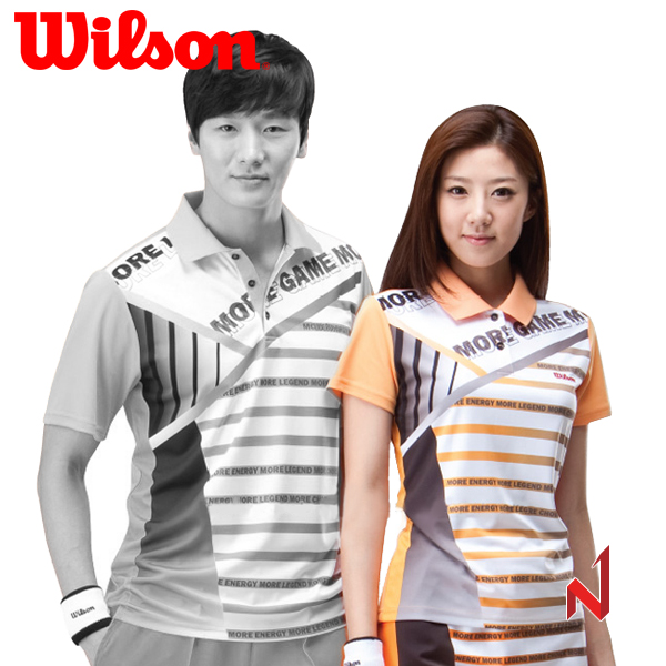 ◆온라인 창고대방출◆윌슨 폴로 반팔티 W1-010 오렌지 여성