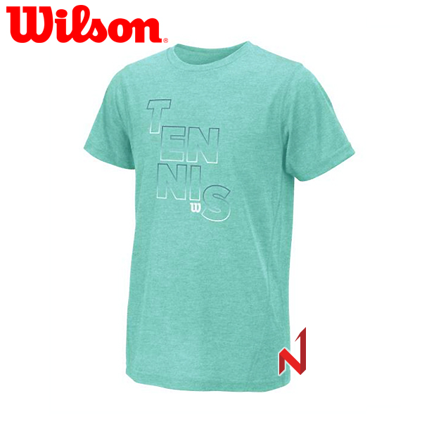 ◆온라인 창고대방출◆윌슨 라운드 반팔티 WRA730201 주니어