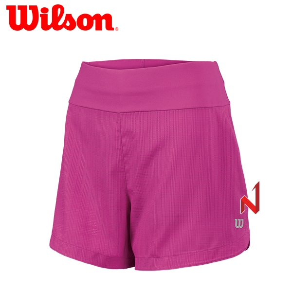 윌슨 반바지 스타 윈도우 페인 4 쇼트 WRA748802 로즈바이올렛 여성