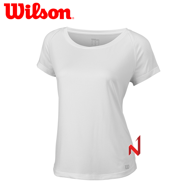 윌슨 반팔티 코어 캡 슬리브 WRA750303 화이트 여성