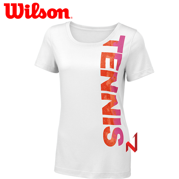 윌슨 반팔티 코어 테니스 테크 티 WRA750503 화이트 여성