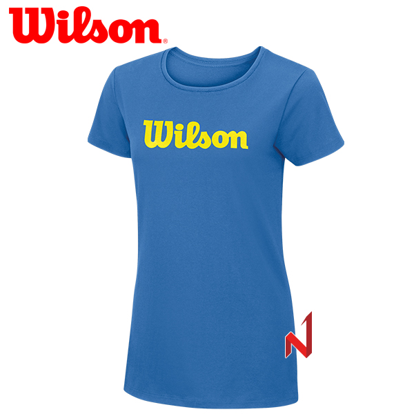 윌슨 반팔티 코어 스크립트 코튼 티 WRA758201 레가타 여성