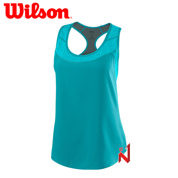 윌슨 민소매 하이브리드 탱크 WRA764102 블루버드 여성