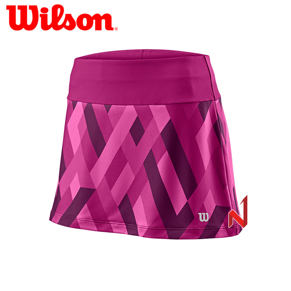 윌슨 스커트 프린트 1.25 스커트 WRA769302 베리베리 여성
