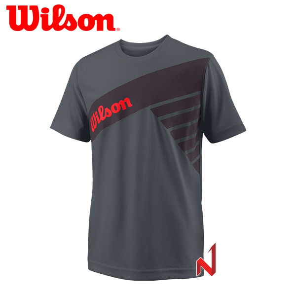 윌슨 반팔티 슬랜트 테크 티 WRA768102 터뷸런스 주니어