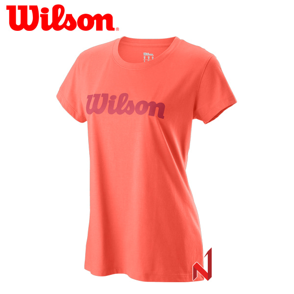 윌슨 반팔티 스크립트 테크 티 2 WRA776901 여성