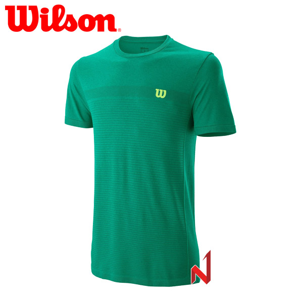 윌슨 반팔티 컴피티션 심리스 크루 WRA773503 남성