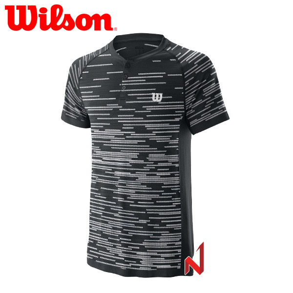 윌슨 반팔티 컴피티션 심리스 헨리 WRA773704 남성