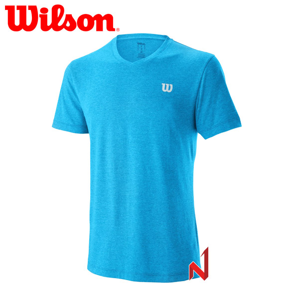 윌슨 반팔티 트레이닝 브이넥 티 WRA773901 남성