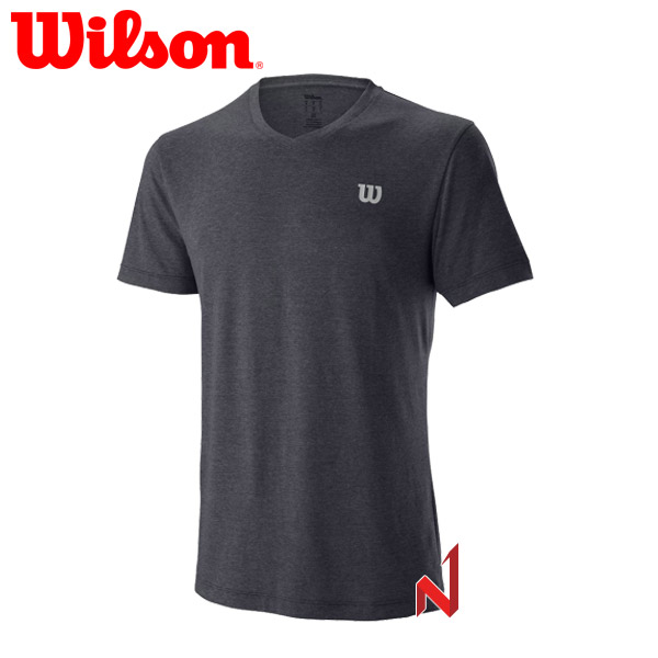 윌슨 반팔티 트레이닝 브이넥 티 WRA773902 남성