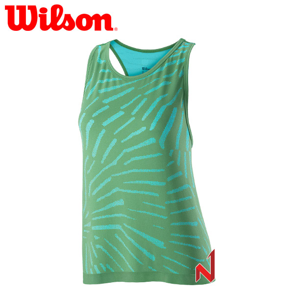 윌슨 민소매 컴피티션 심리스 탱크 WRA775104 여성
