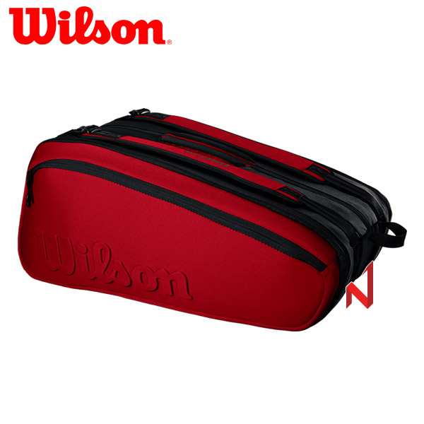 2022윌슨 가방 3단 슈퍼투어 15PK 클래시 WR8016301001 BK/RD