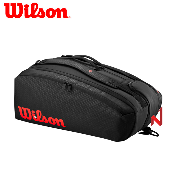 2025윌슨 가방 3단 클래시 슈퍼투어 V3.0 15PK WR8038201001 BK/InfraRD