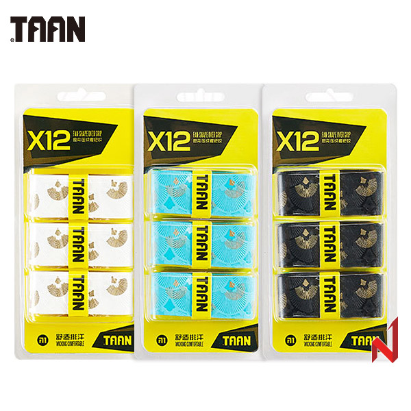 TAAN 그립 배드민턴 오버그립 X12