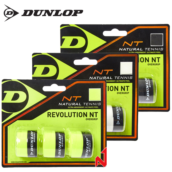 2020던롭 오버그립 레볼루션 NT 3개입 REVOLUTION NT