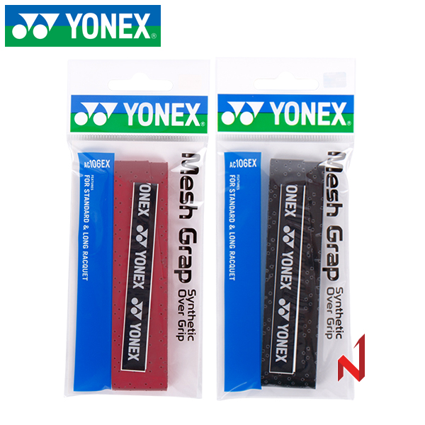 요넥스 그립AC106EXMesh Grap와인레드/블랙