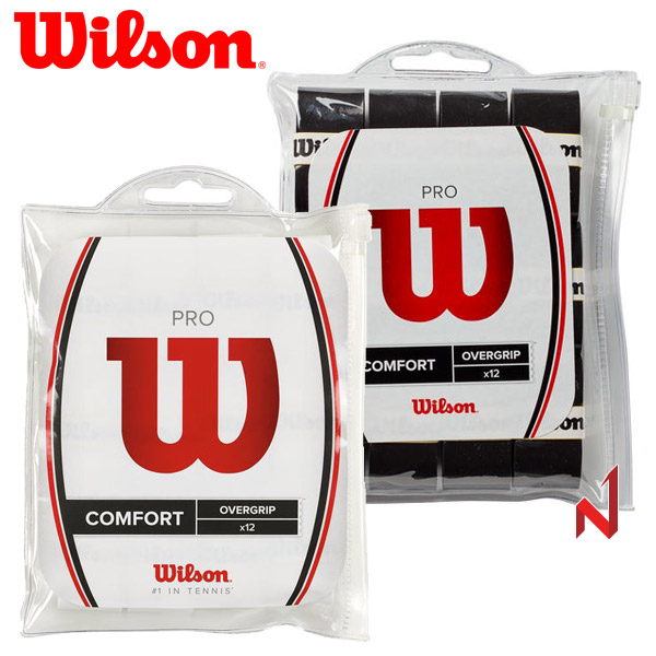 윌슨 그립 프로 오버그립 WRZ4016 12PK WH/BK