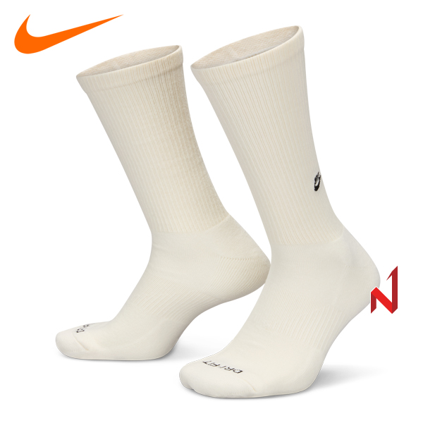 나이키 양말 에브리데이 쿠션 크루 삭스 FZ3073-133 2P