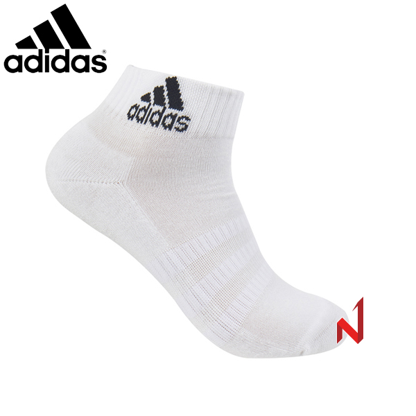 2019아디다스 단목양말 쿠션 앵클삭스 DZ9367 화이트