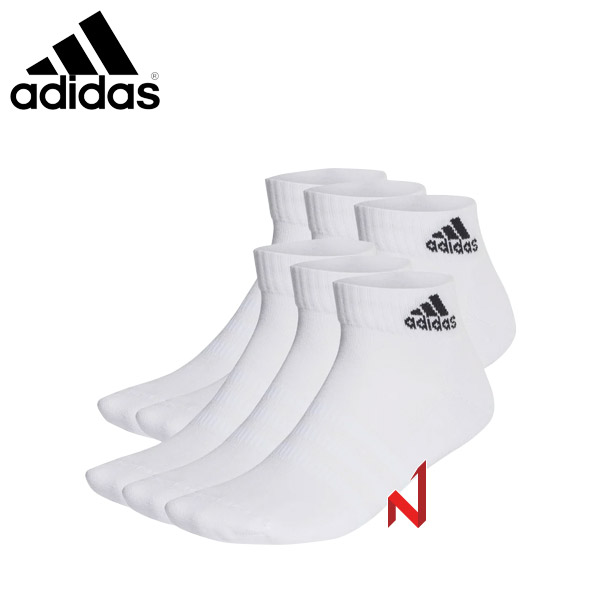 아디다스 단목양말 쿠션 SPW 앵클삭스 HT3442 6P
