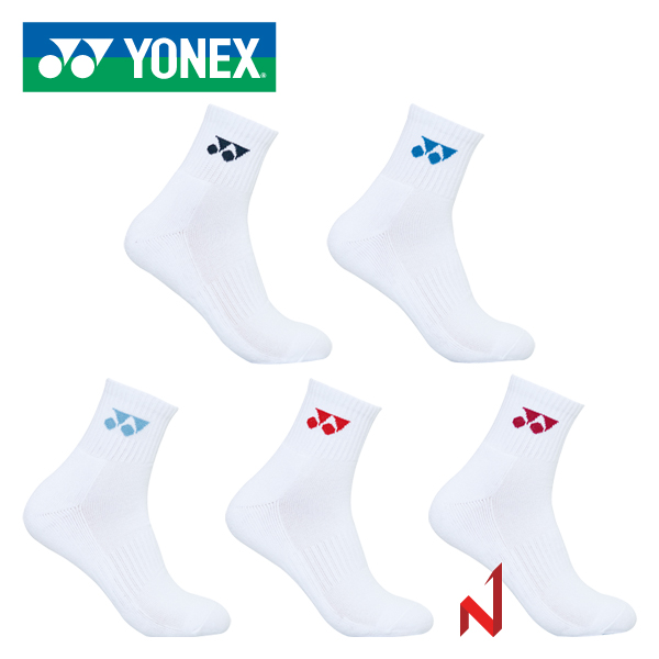 요넥스 장목양말 249SN002M 5색 1세트=5켤레 남성