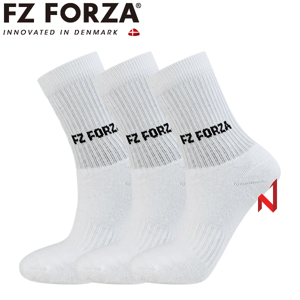FZ 포르자 장목양말 클래식 FZ2741-00-99 WH 3PK