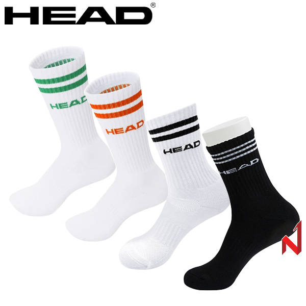 헤드 장목양말 KDLAX23910 OR/GR/WH/BK 여성