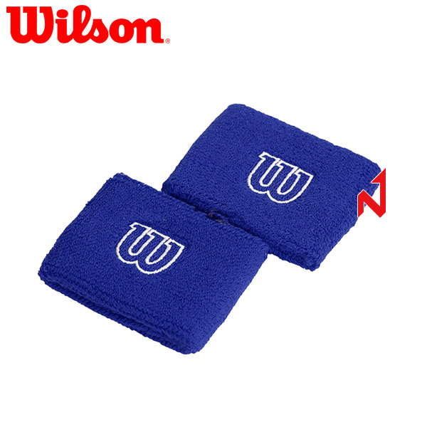 [타임세일]윌슨 손목밴드 WR5602510 2단 블루 테니스 배드민턴