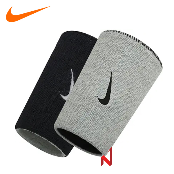 나이키 손목밴드 드라이핏 더블와이드 리스트 밴드 홈앤어웨이 AC3426-022 2PK