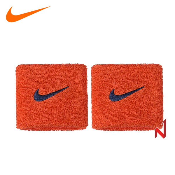 나이키 손목밴드 스우시 리스트 밴드 PAC277-804 2PK 오렌지