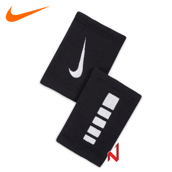 나이키 손목밴드 엘리트 더블와이드 리스트 밴드 DX7055-010 2PK 블랙
