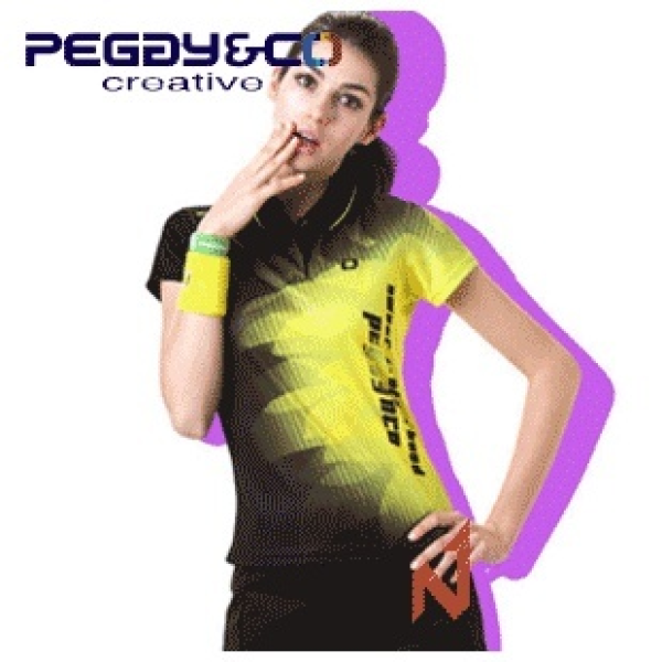 ★온라인 창고대방출★패기앤코 카라반팔티 ST-2172 BK/Y.GR 여성