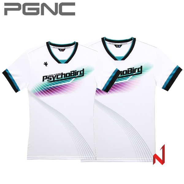 2024FW 패기앤코 반팔티 싸이코버드 PSY-5013/PSY-6013 WH.TQ 남성/여성