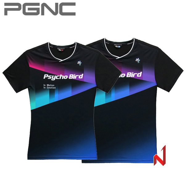 2024FW 패기앤코 반팔티 싸이코버드 PSY-5017/PSY-6017 BK.AR 남성/여성