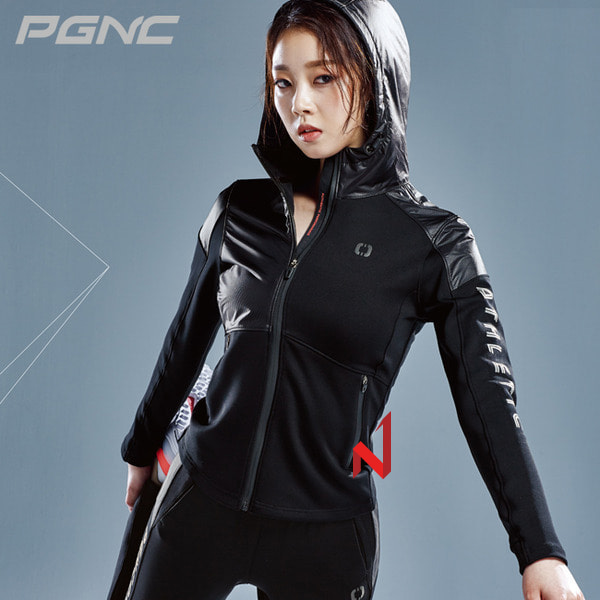 [No1.아울렛]패기앤코 트레이닝상의 NTT-4226 블랙 여성