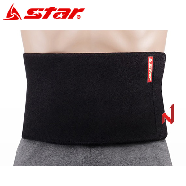 스타 보호대 XD600N 일자형 복대 검정 M