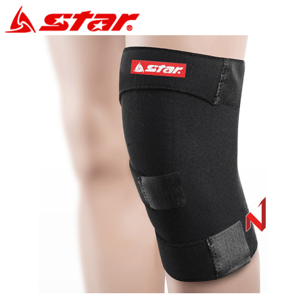 스타 보호대 XD305N 무릎보호대 검정