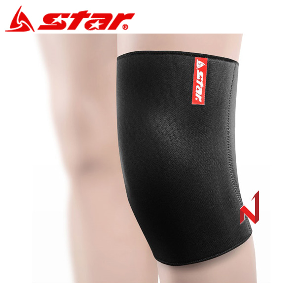 스타 보호대 XD301N 무릎보호대 검정
