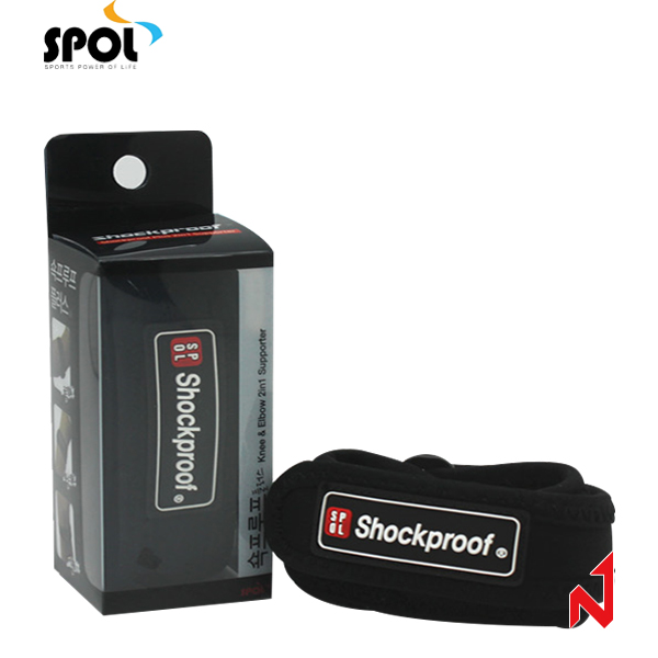 SPOL 보호대 쇽프루프 플러스 무릎&엘보 (좌우겸용)