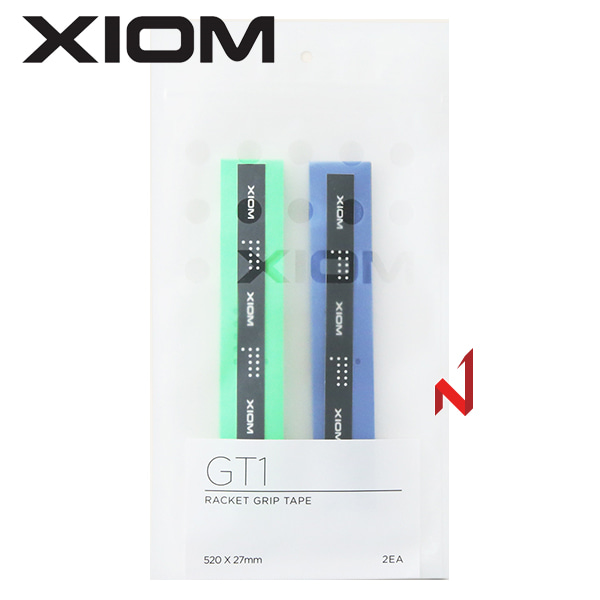 엑시옴 라켓그립 GT 그립 테이프 2가지컬러 1세트