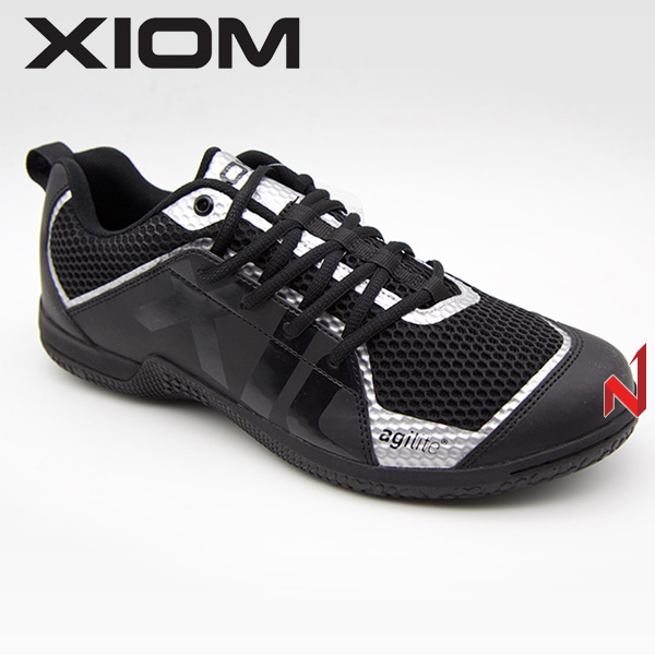 엑시옴 탁구화 풋웍 블랙/실버