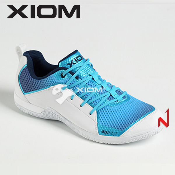 엑시옴 탁구화 풋웍 블루