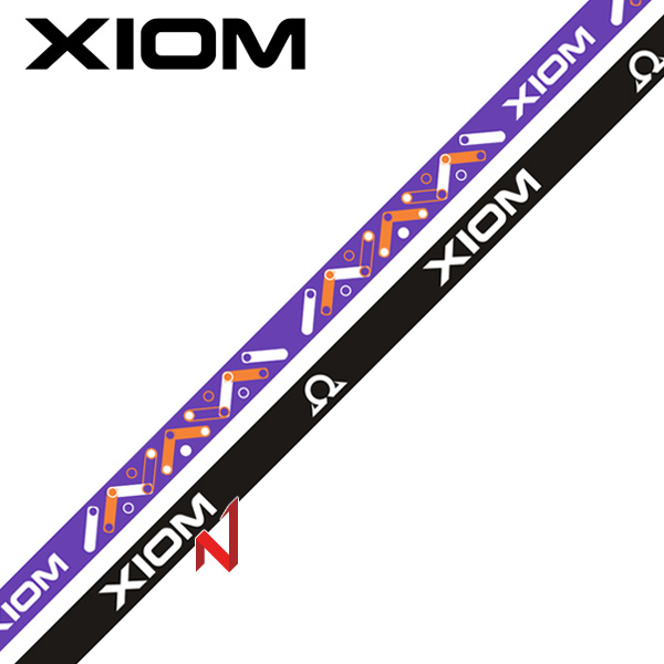 엑시옴 로고 사이드테이프 10/12mm 5M PU/BK