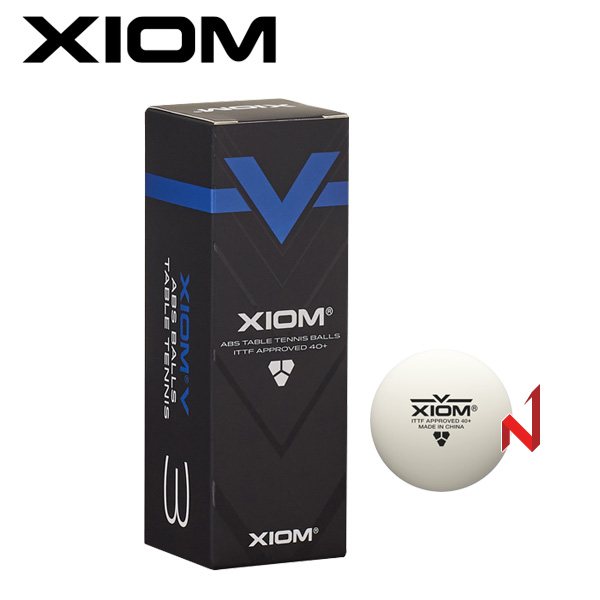 엑시옴 탁구공 V(브이) ITTF 3입